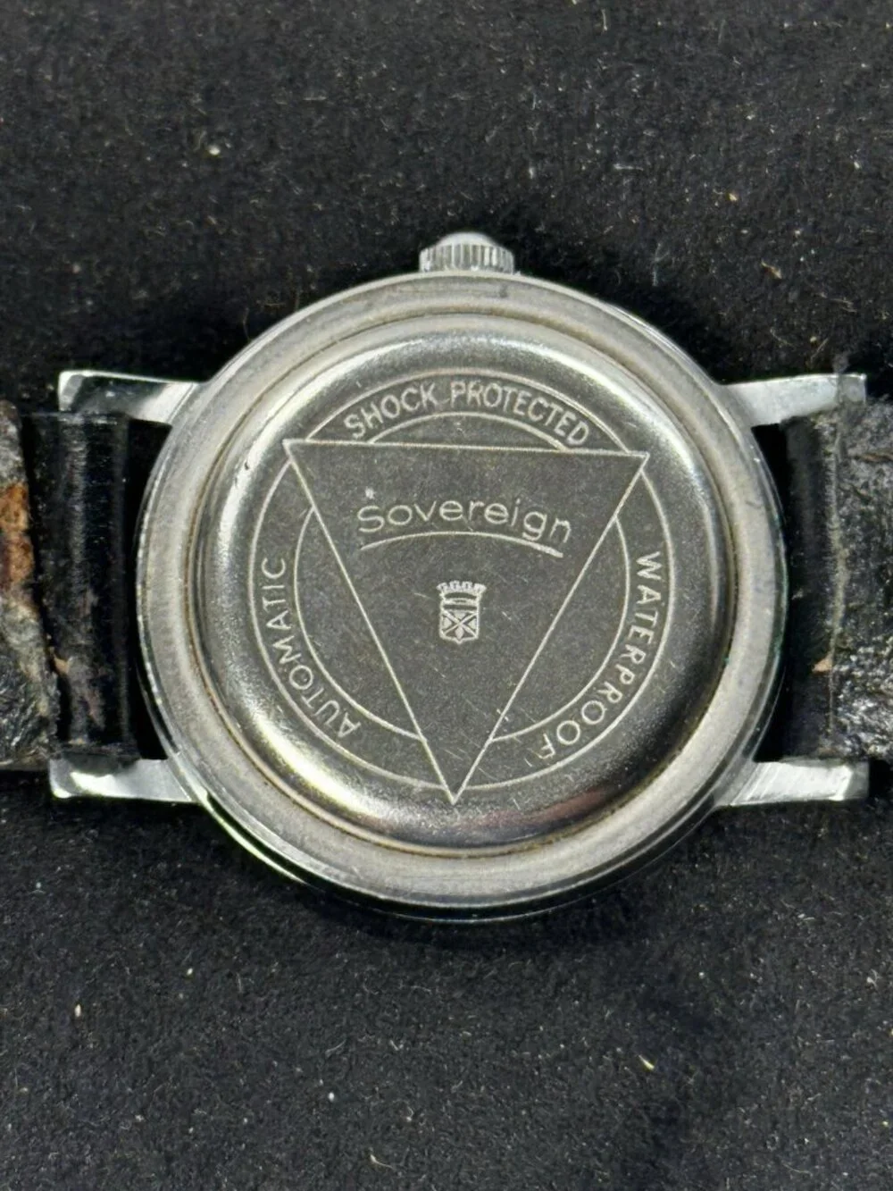 1960s Sovereign Swiss Self Winding Automatic Mens Watch Parts Repair